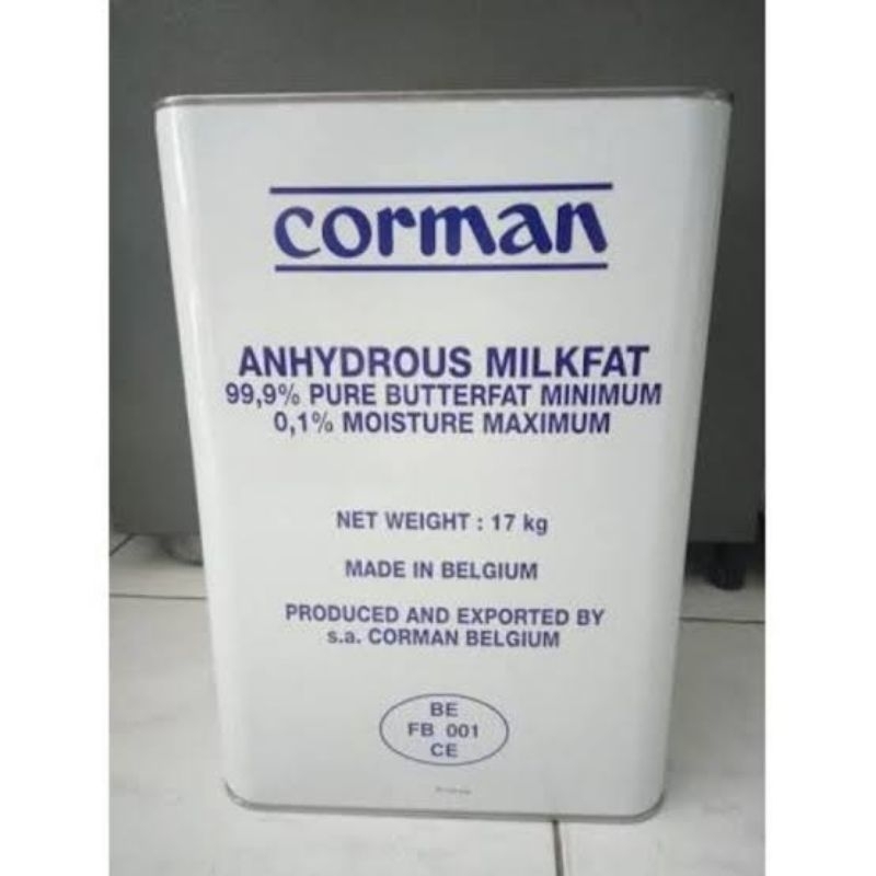 

BIGSALE!!! CORMAN AMF BUTTER P3 REPACK 5KG Anhydrous Milkfat LEBIH HEMAT