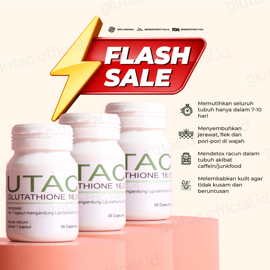 Glutacid Glutathione Original 3pcs