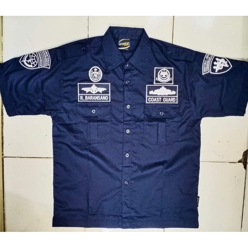 kemeja KPLP coast guard  panjang dan pendek