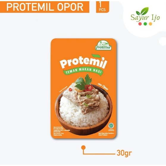 

Proteina Protemil Rasa Opor 30 Gram / Pack Fresh Daging Analog VEGAN