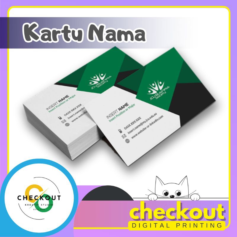 

Kartu Nama Usaha Bisnis Shop