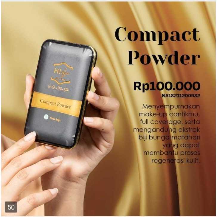 COMPACT POWDER HI GLOW SKINCARE