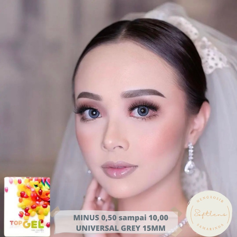 SOFTLENS MINUS BEST SELLER TOP GEL UNIVERSAL  GREY ||  ABU RING 15MM