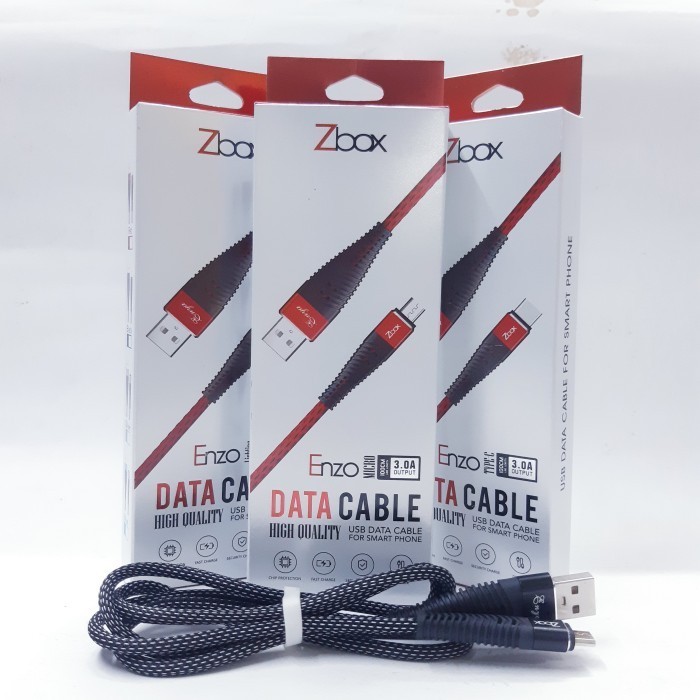 Ciaw_Ciaw20 Kabel Data Zbox Enzo Metal Kabel Usb Kabel Data