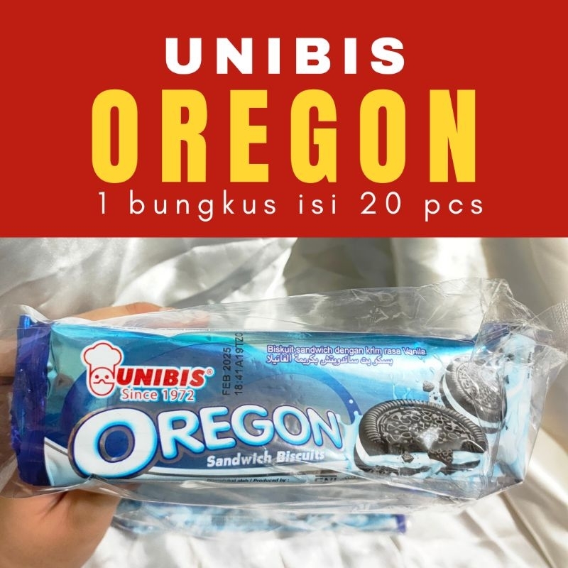 

Unibis Oregon rasa oreo isi 20 pcs / unibis oregon renteng / oreo renteng