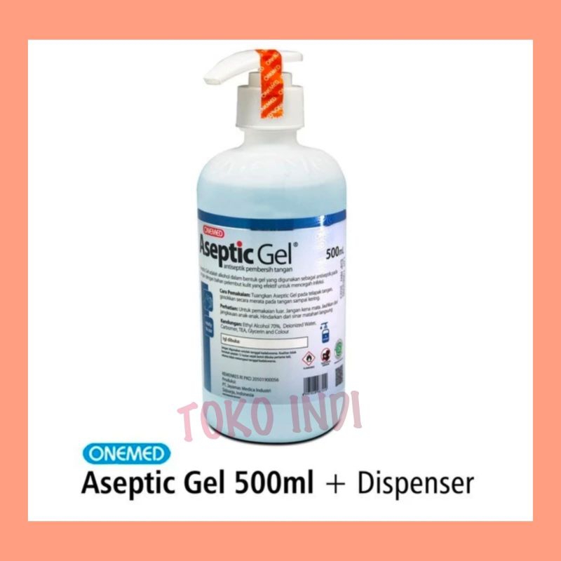 Aseptic Gel Pump 500 ml/Aseptic Gel Dispenser 500 ml/