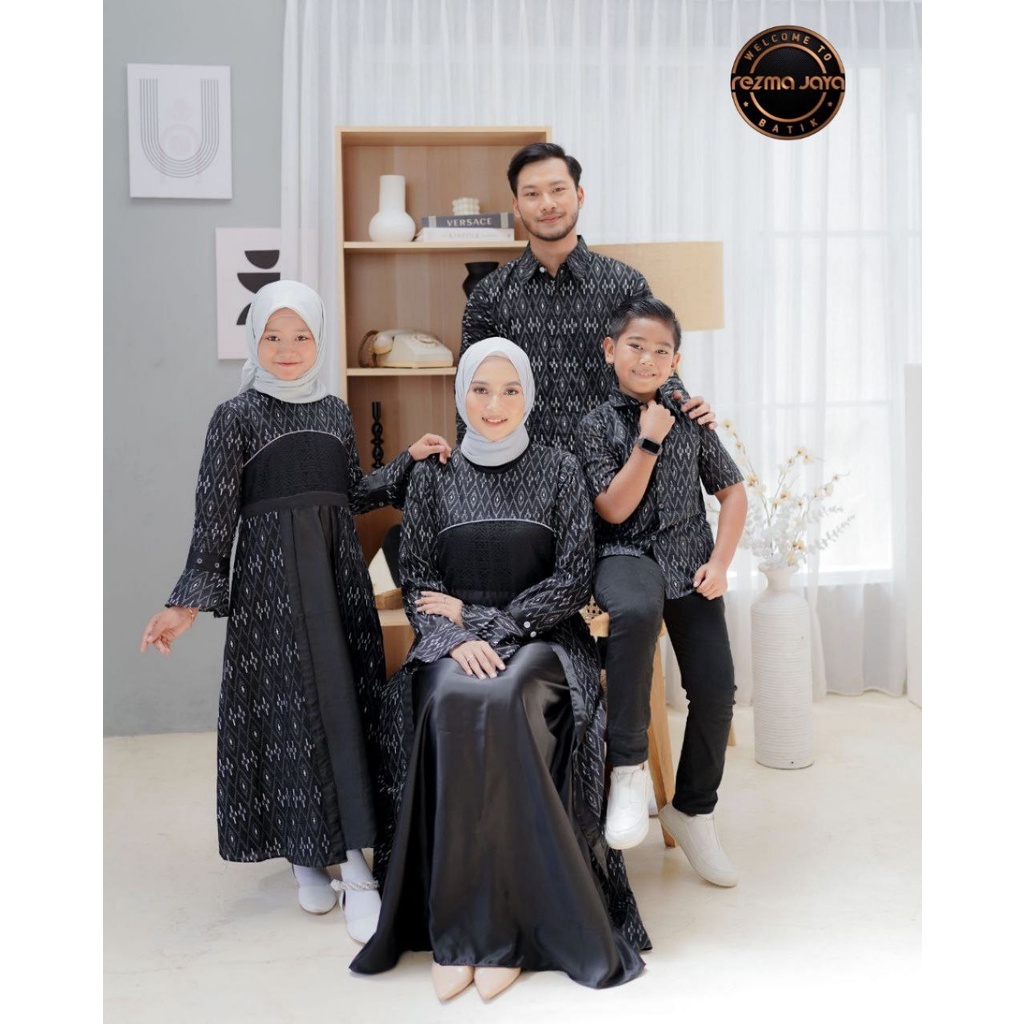 Baju Batik Couple Keluarga Modern Batik Set Baju Couple Pasangan Gamis Brukat Couple Pasangan Keluar