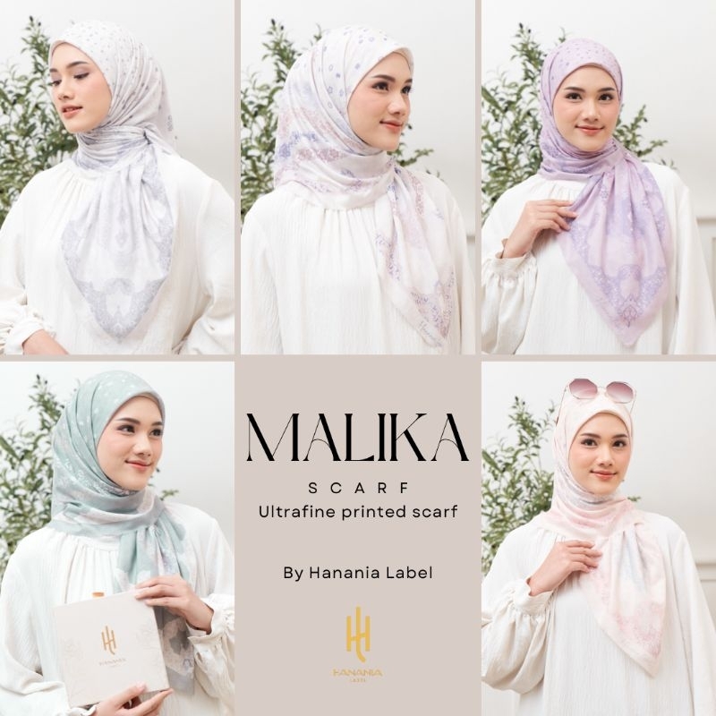 RAYA SERIES HANANIA LABEL - MALIKA SCRAFT | VOAL MOTIF ETNIK FLORAL PRINTING ULTRAFINE TRYSPAN SOFT 