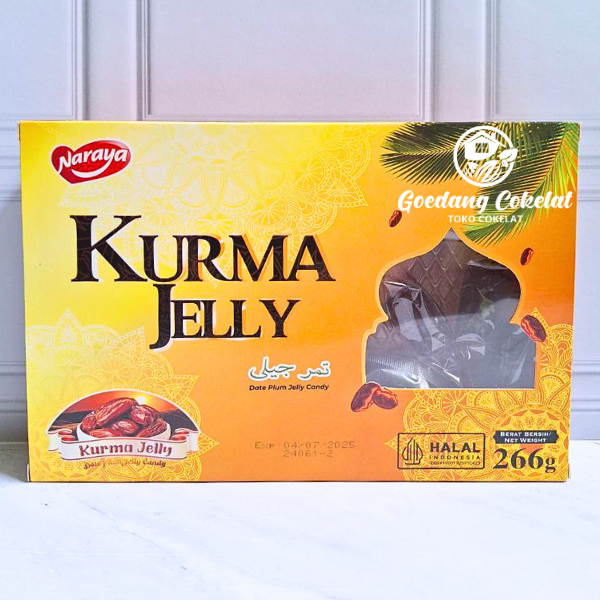 

NARAYA Kurma Jelly Candy Permen Lunak Jeli Rasa Kurma Berat 500g 266g