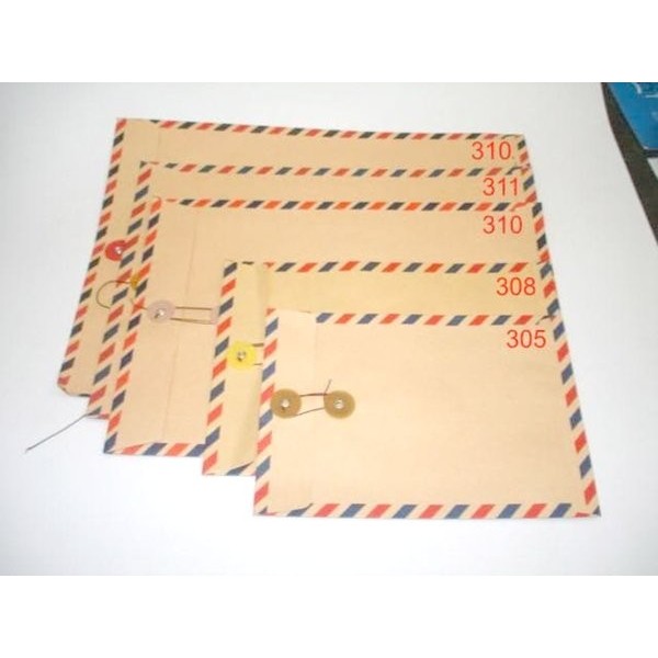 

Amplop coklat folio airmail 310 isi 10pcs merk kyoto