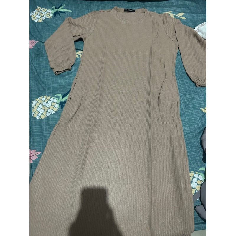 BASIC DRESS WAFFLE BY ALESSHA.ID PRELOVED