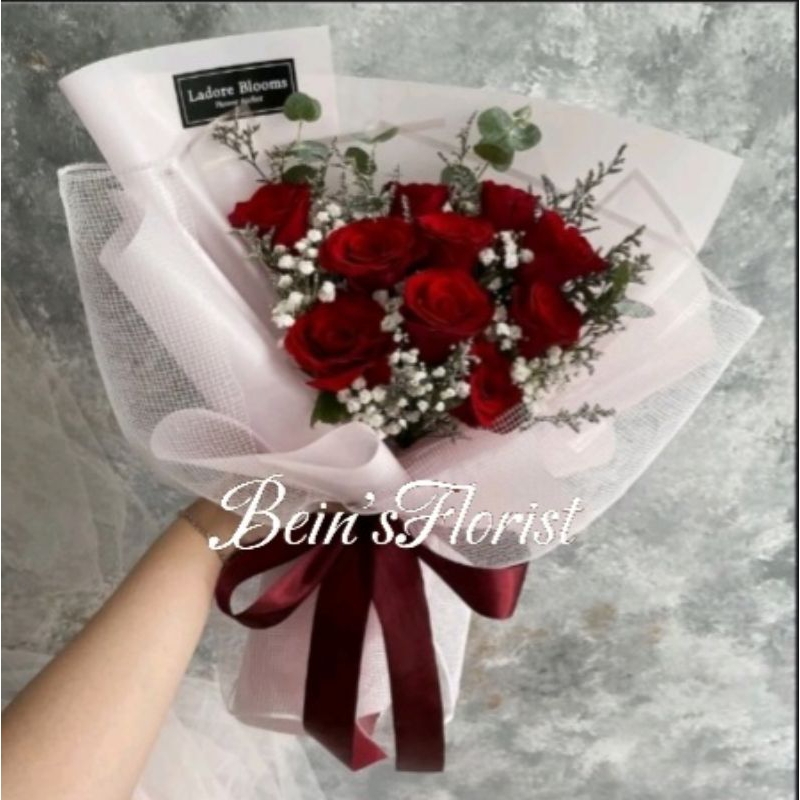 BEINS-BUCKET IMPORT / BUCKET BUNGA MAWAR ASLI CANTIK / BUCKET TUNANGAN / BUCKET WISUDA