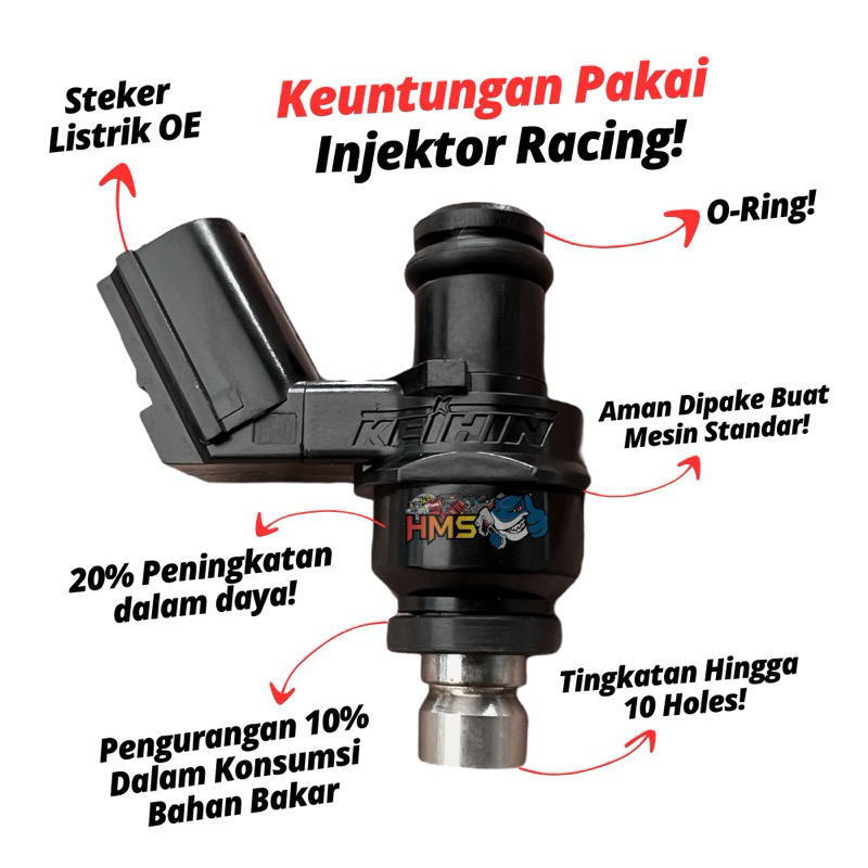 INJECTOR INJEKTOR SUPERJET BEAT VARIO 110 125 150 160 SCOOPY PCX ADV 150 160 CB150 CBR CB 150 CRF 15