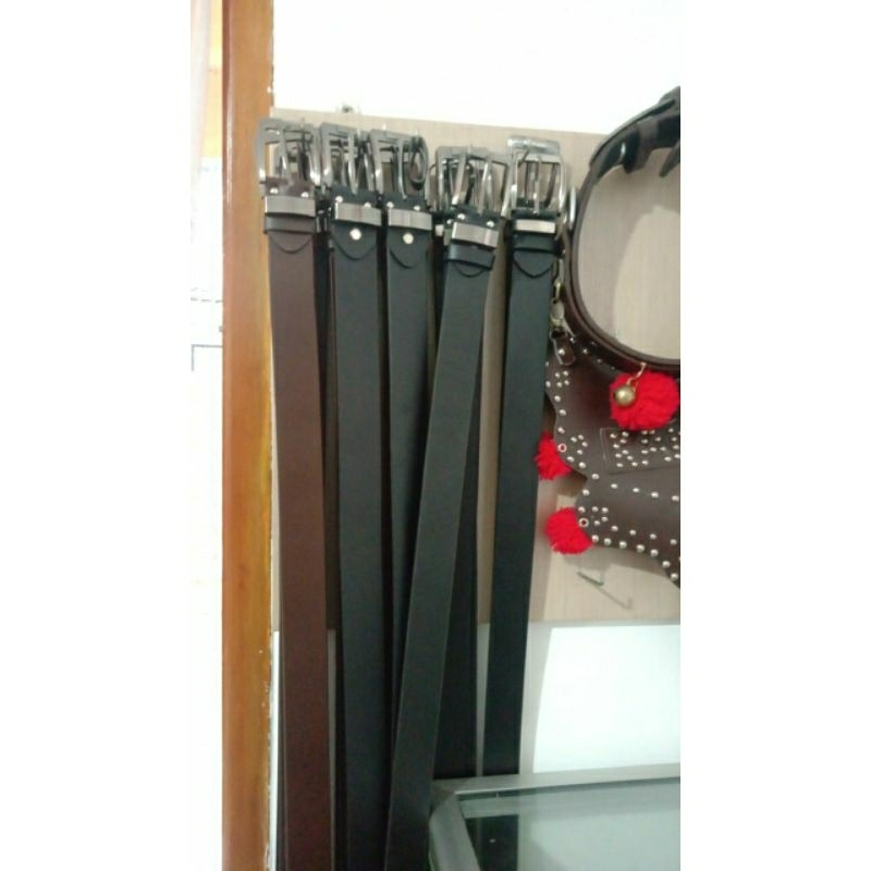 ikat pinggang  pria kulit asli 100%