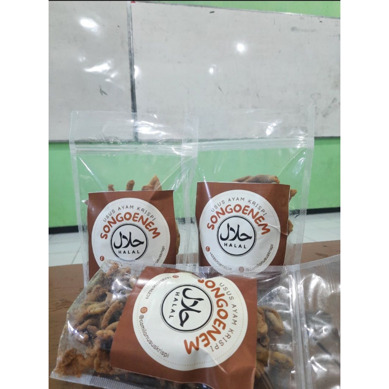 

camilan usus krispi
