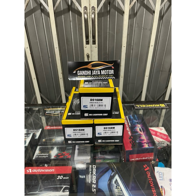 KAMPAS REM DEPAN/BRAKE PAD HONDA MOBILIO 2014 UP MK KASHIYAMA