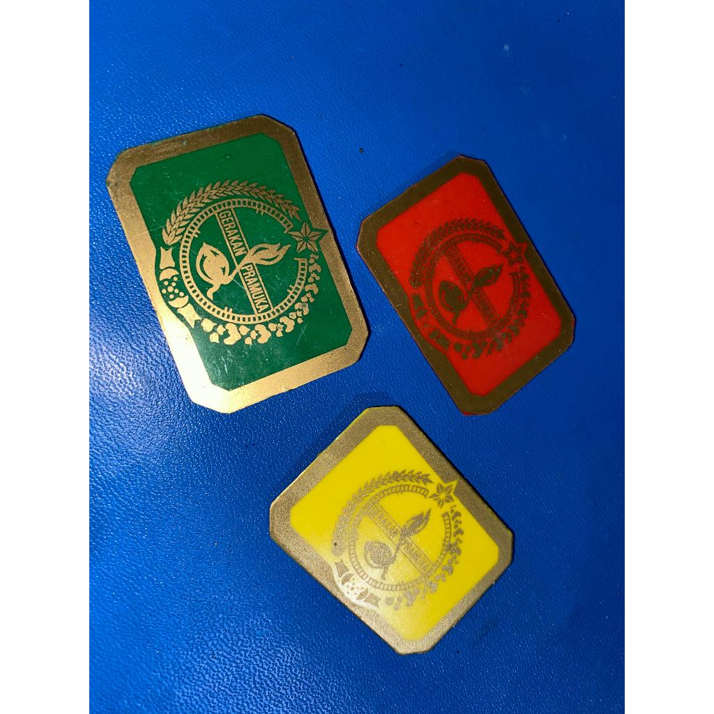 Pin Baret Pramuka - Siaga, Penggalang, Penegak