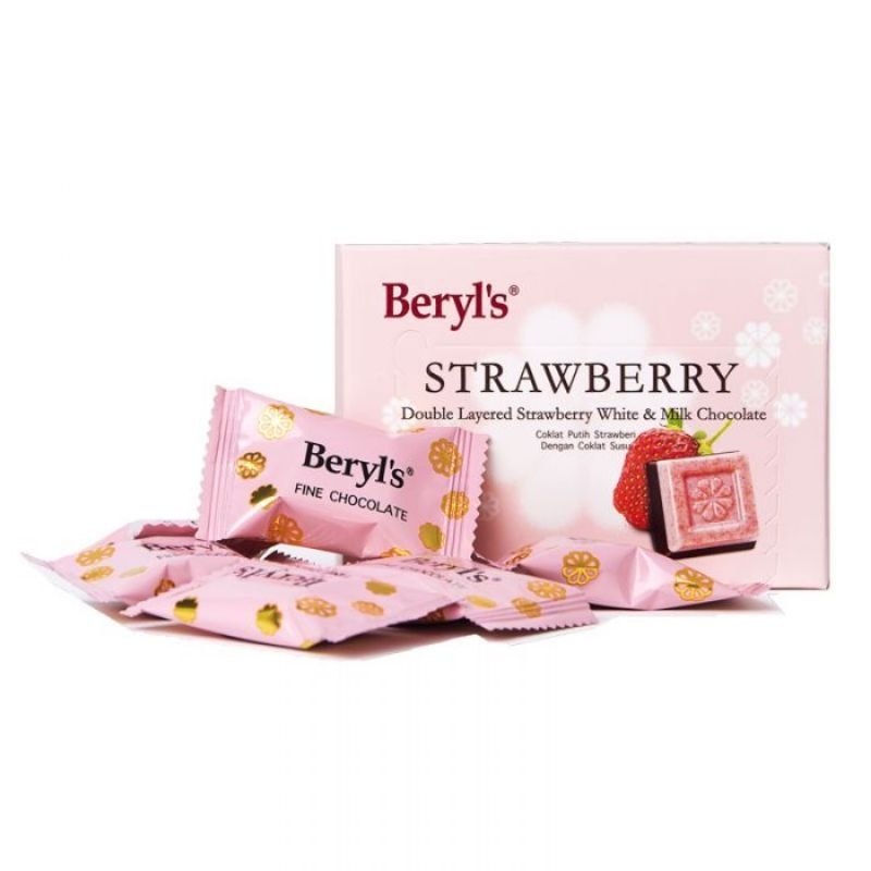 

Beryl's Double Layered Strawberry & Milk Chocolate 60 Gr
