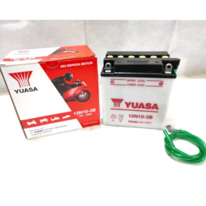 N AKI YUASA 12N10-3B BINTER MARCY 12V 10AH ORIGINAL YUASA