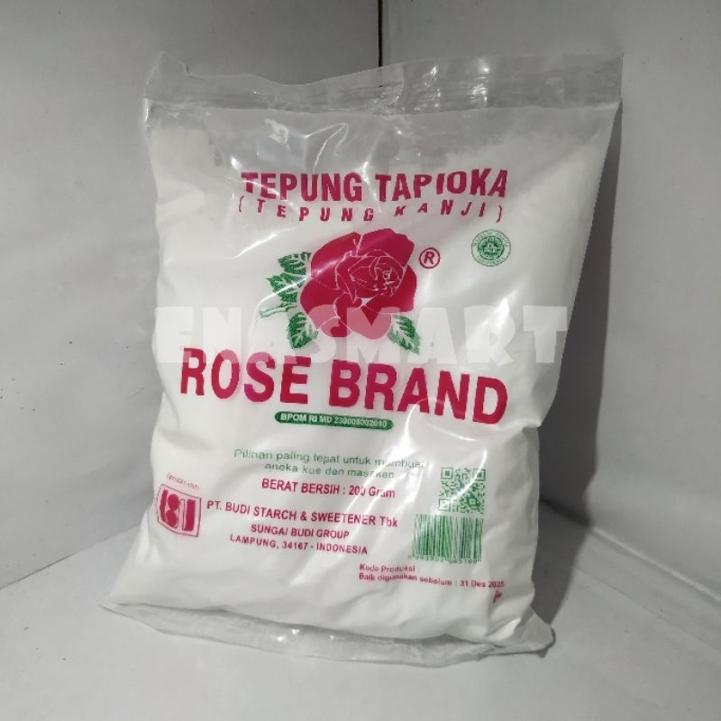 

Tepung Tapioka Rose Brand 200 gr / Tepung Kanji Rose Brand