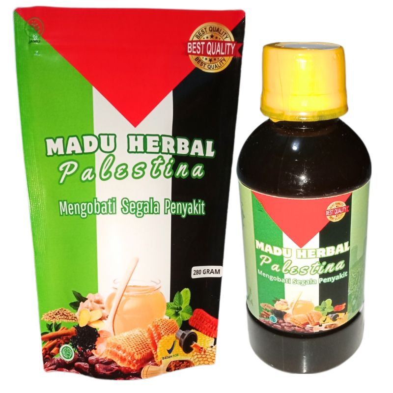 

Madu Herbal Palestina Mengobati Segala Penyakit 280 gram