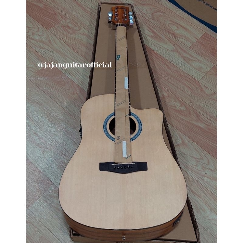 Gitar Akustik Elektrik Original Dluxe DW - 100 KOA