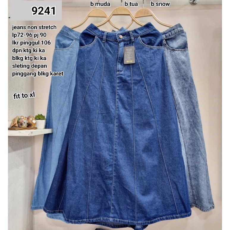 9241 Rok perca jeans