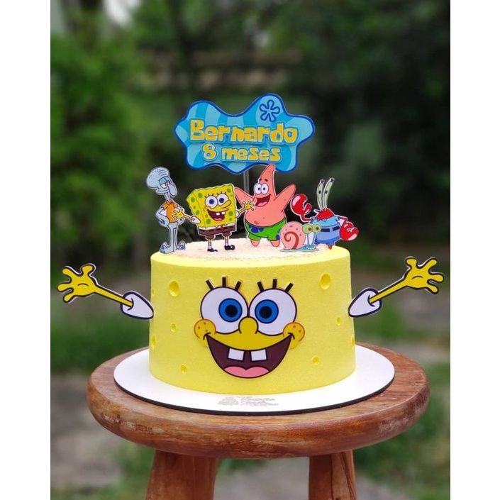 Topper Cake Spongebob