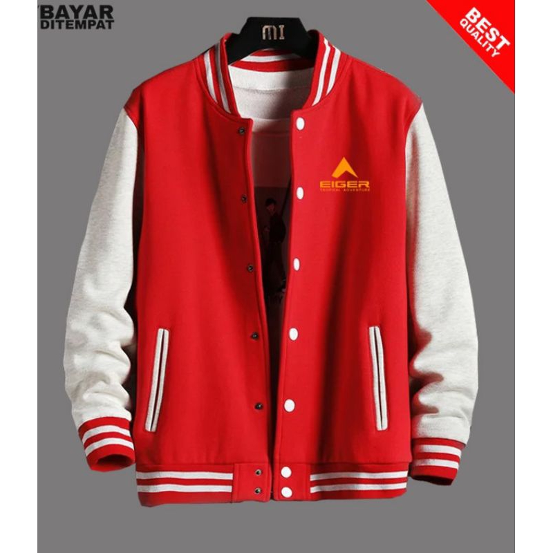 Jaket baseball varsity pria wanita jaket fashion korea