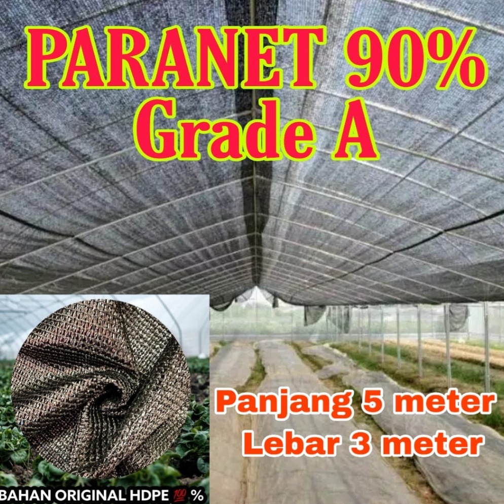 Dapatkan Sekarang PARANET 9 import Panjang 5 meter x Lebar 3 meter Jaring paranet