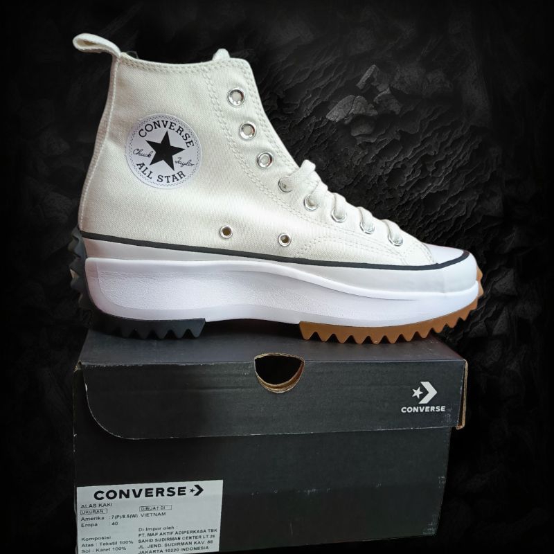 CONVERSE RUN STAR HIKE WHITE ORI PT.MAP