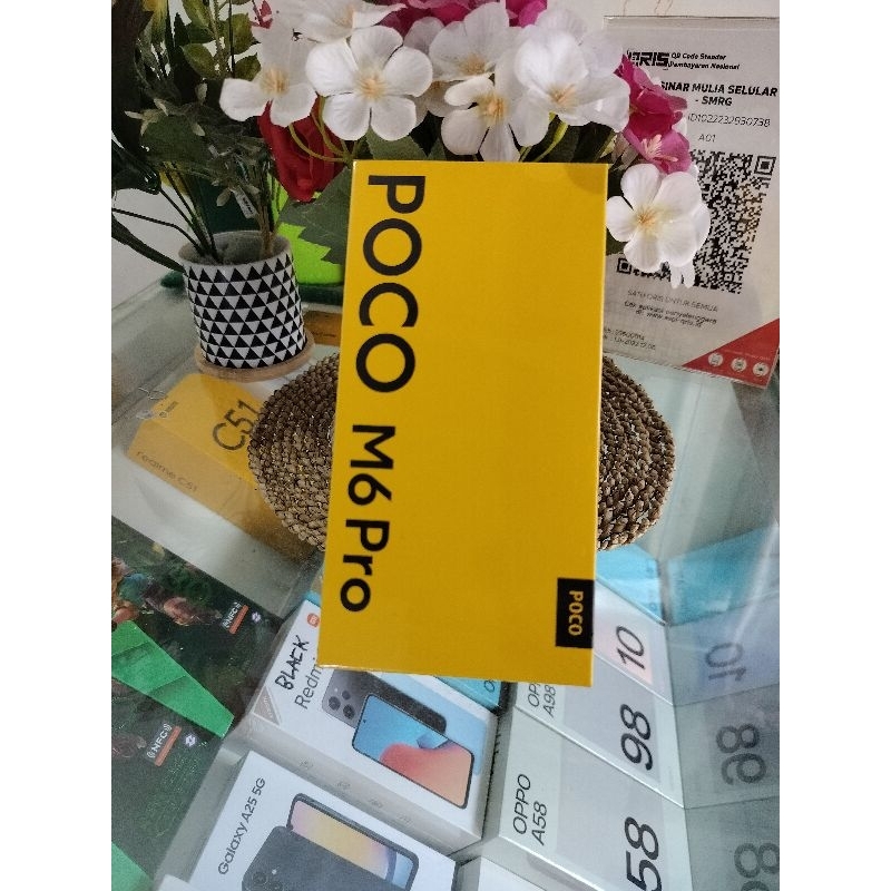 poco M6 pro 8/256gb garansi resmi 1,5 tahun