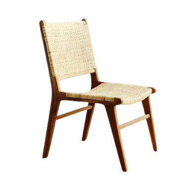 KURSI MAKAN ROTAN JATI MIX ANYAMAN ROTAN MURAH | KURSI ANYAMAN ROTAN | KURSI CAFE ROTAN