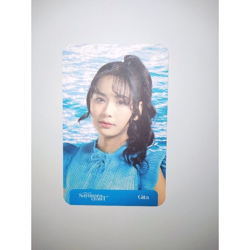 Photocard OFC Sayonara Crawl-Gita JKT48