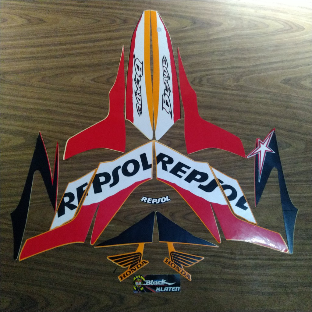 STRIPING BLADE REPSOL 2009