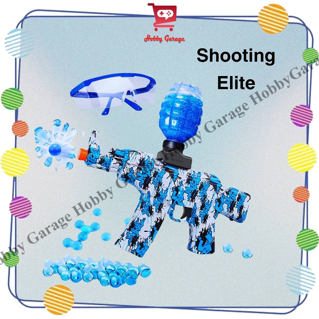 RB Shooting Elite Water Gel Blaster Gun Mainan Anak Super AK Electric WGG
