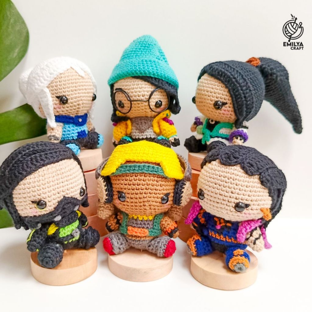 Boneka Rajut Valorant | Valorant Amigurumi