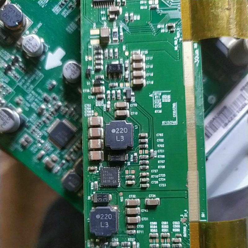 IC TPS65170 ORIGINAL T-CON TV LG