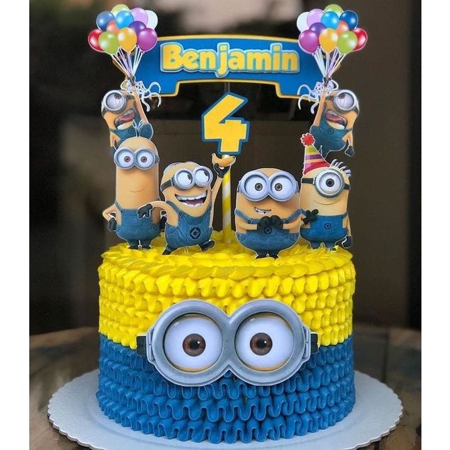 Topper Cake Minion