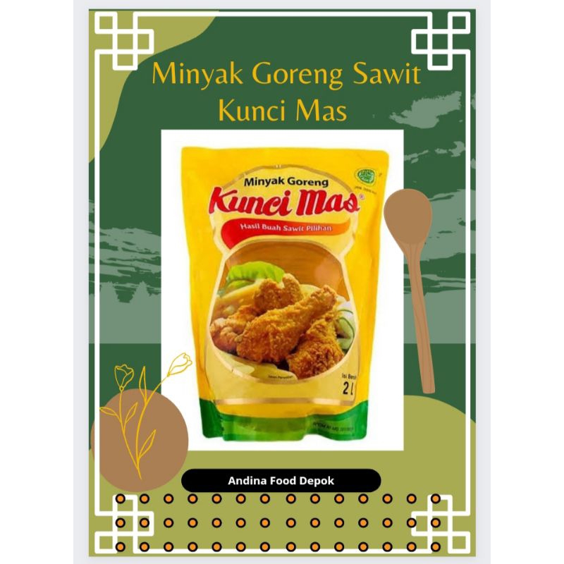 

MINYAK GORENG SAWIT KINCI MAS KEMASAN 2 LITER