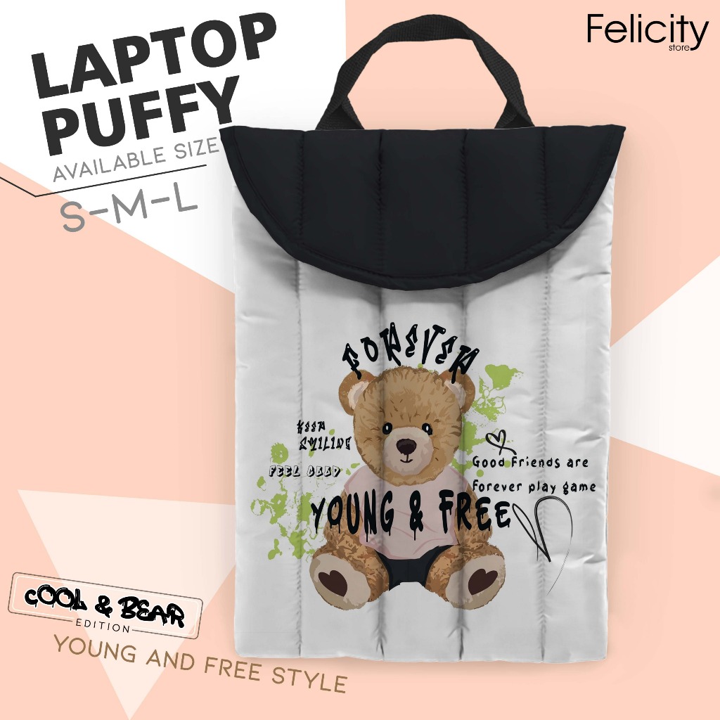 MNK l PUFFY LAPTOP SLEEVE | PUFFY LAPTOP | PUFFY BAG | POUCH LAPTOP Manukashop