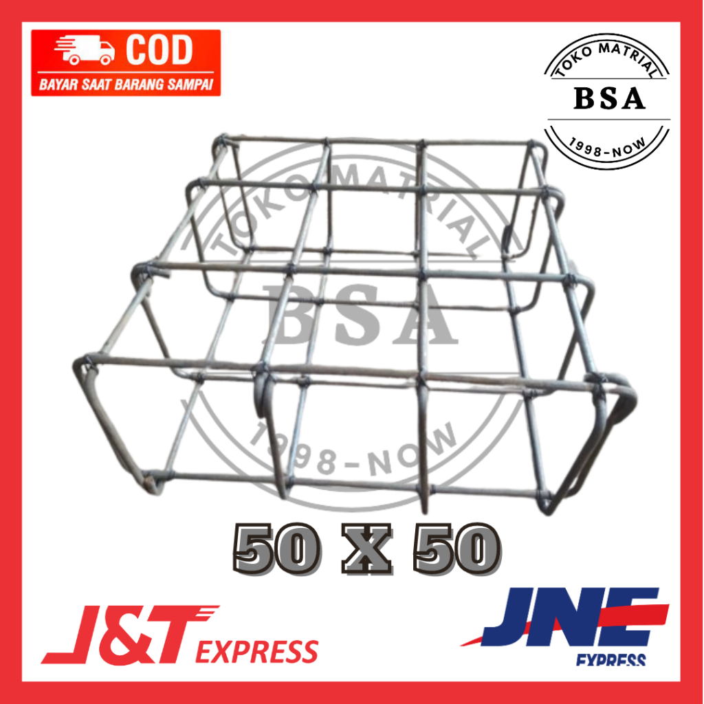 BESI PONDASI CAKAR AYAM 50X50