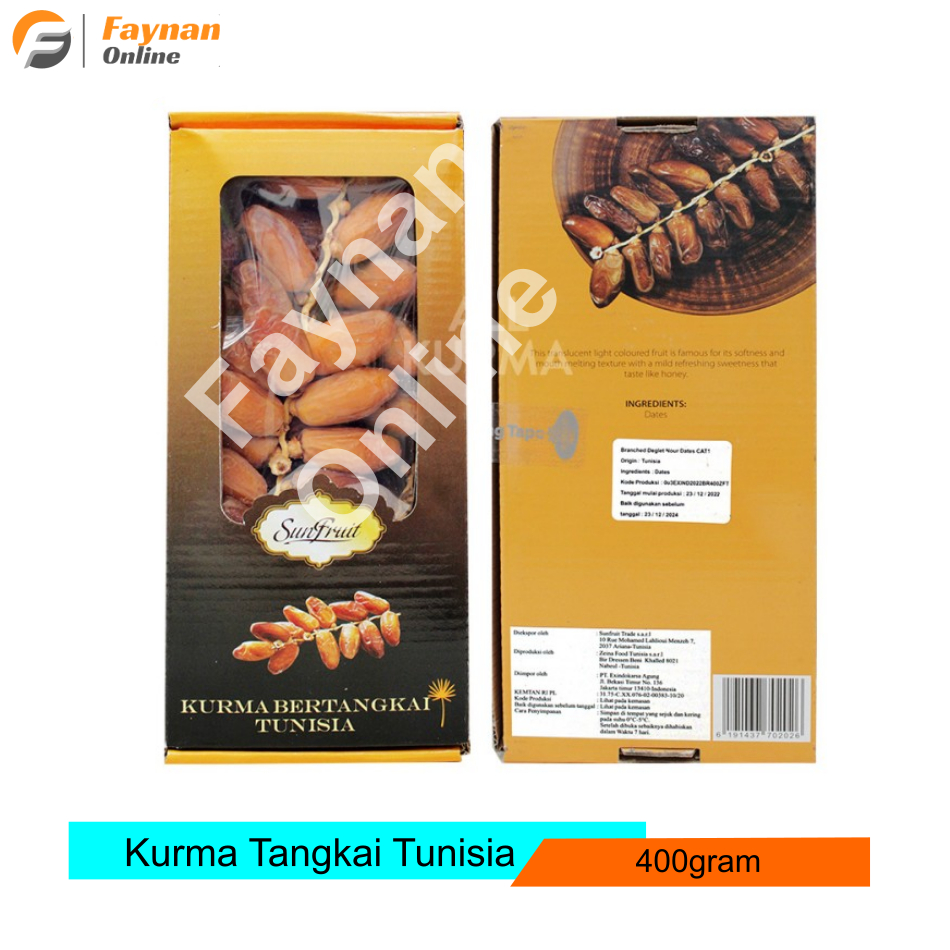 

Kurma Tangkai Sunfruit 400 Gram Kurma Tunis