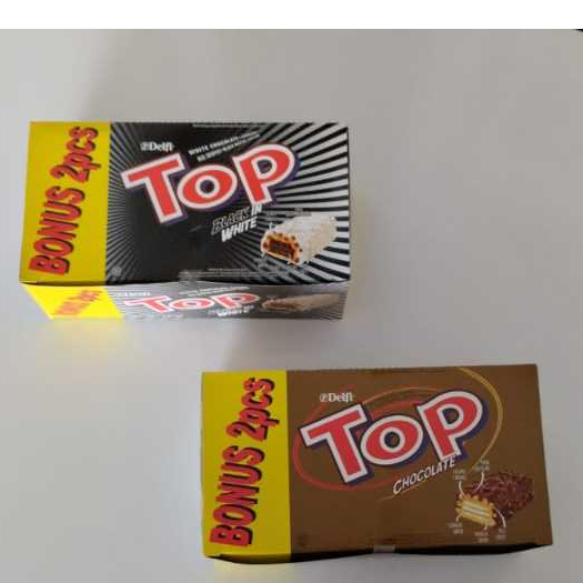 

Top Crispy Wafer Delfi 1 Kotak Chocolate dan Black in White