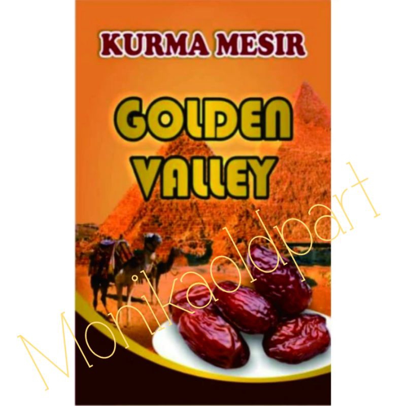 

Sticker Kurma GOLDEN VALLEY