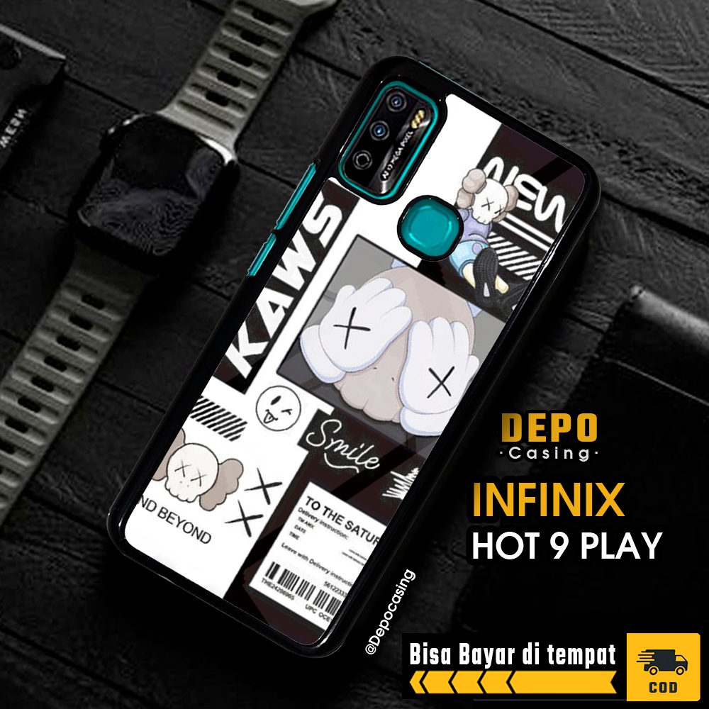 Case Infinix Hot 9 Play Casing Infinix Hot 9 Play Casing Depo Casing [KKWS] Case Glossy Case Aesthet