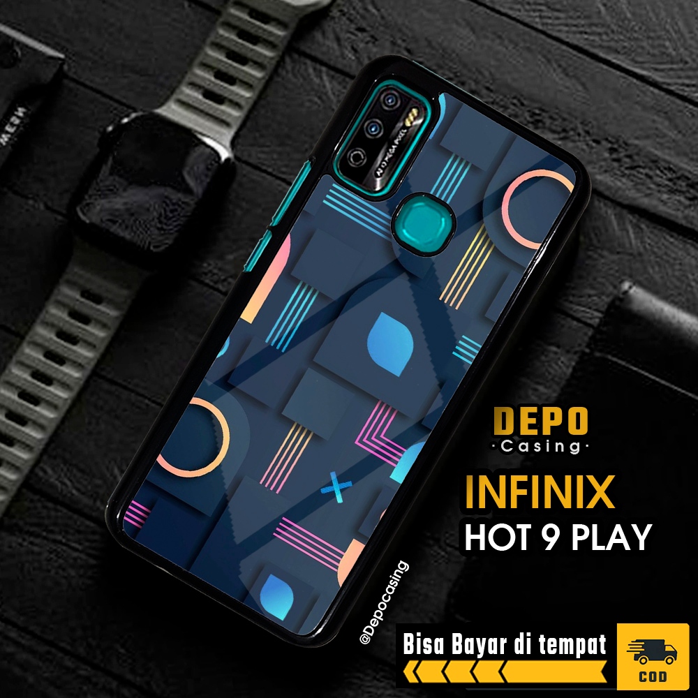 Case Infinix Hot 9 Play Casing Infinix Hot 9 Play Casing Depo Casing [MOZC] Case Glossy Case Aesthet