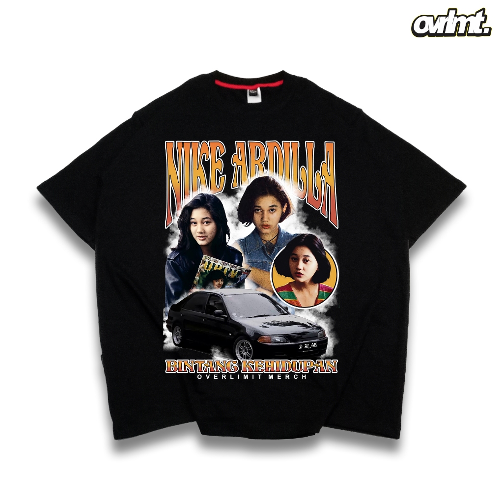 OVERLIMIT TSHIRT KAOS NIKE ARDILLA | KAOS OVERSIZE | STREETWEAR | HITAM | KAOS NIKE | KAOS NIKE ARDI