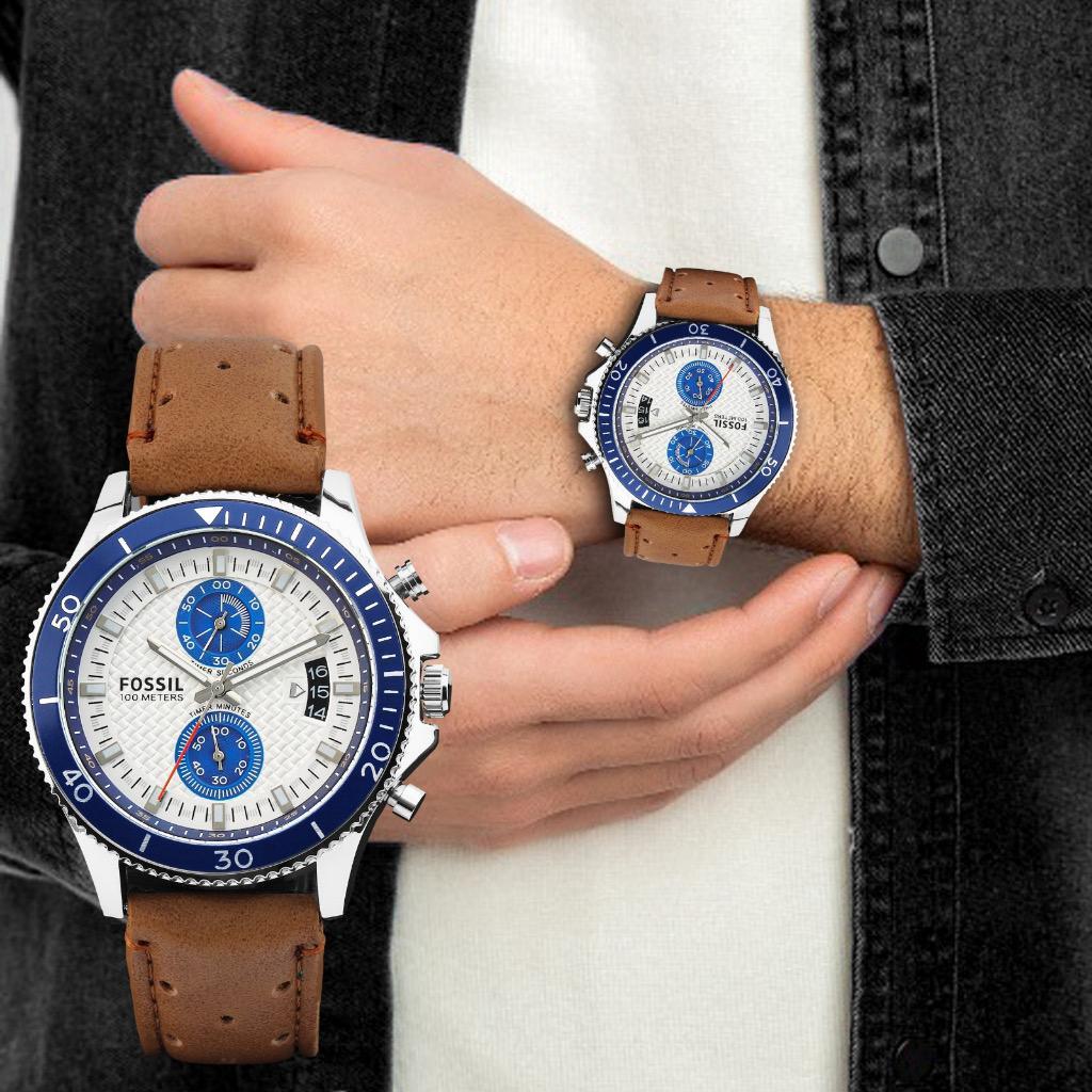 JAM TANGAN PRIA FASHION TERBARU CH2953 CRONO AKTIF BAHAN KULIT