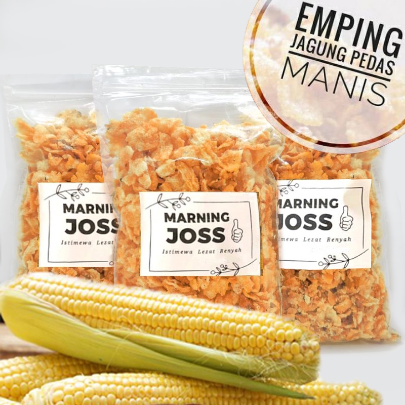 

MARNING JAGUNG GEPENG KRIPIK JAGUNG PEDAS MANIS EMPING JAGUNG ENAK LEZAT KRIUK GURIH JOSS RASA KHAS